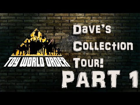 Dave&#039;s Toy Collection Walk through 2017 Part 1