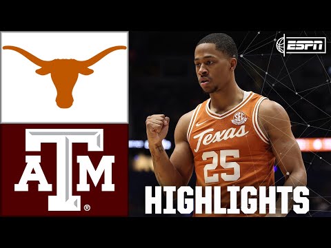 SEC 2nd Round DOUBLE OT: Texas Longhorns vs. Texas A&amp;M Aggies | Full Game Highlights | ESPN CBB