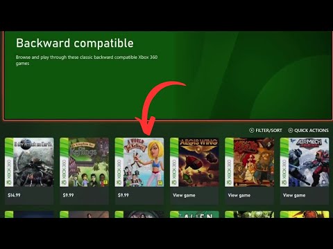 How to find Xbox and Xbox 360 backwards compatible games on Microsoft Store