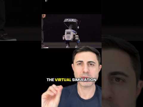 This is Amazing - Blue Robot by NVIDIA trained by Newton Physics