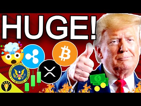 🚨TRUMP SIGNS FIRST CRYPTO BILL INTO LAW! SEC RIPPLE XRP CASE NEWS!