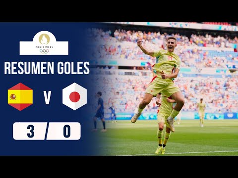 España - Japón | 3-0 | Resumen y Goles | París 2024 Fútbol masculino | españa japon