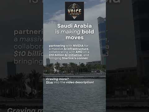 Saudi Arabia&#039;s Tech Leap: Partnering with NVIDIA, AMD, and Starlink!