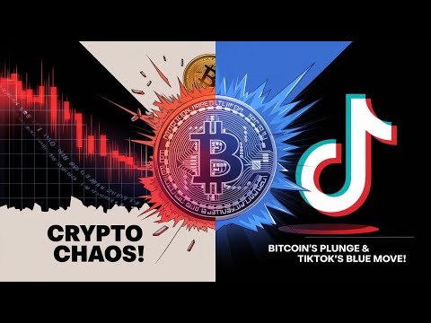 Crypto Chaos: Bitcoin&#039;s Plunge &amp; TikTok&#039;s Impact on the Market