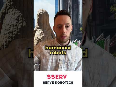 Serve Robotics ($SERV) Has the Jackpot of Humanoid Robot AI Data #aistocks #stockmarket #SERV