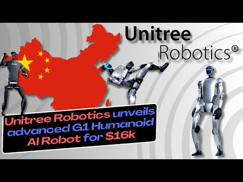 China&#039;s Unitree Robotics unveils UNIQUE Humanoid AI Robot for $16k| AI Robot Semiconductor Chip