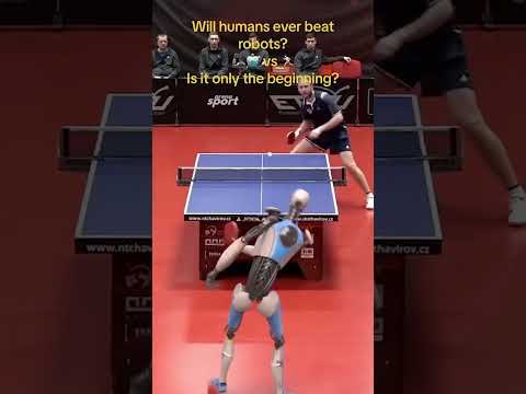 AI vs. Humans: Table Tennis Showdown! 🏓🤖 AI Triumphs in Stylish Victory 🎯🥇