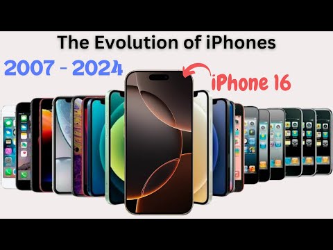 The surprising evolution of iPhones 2007 to 2024