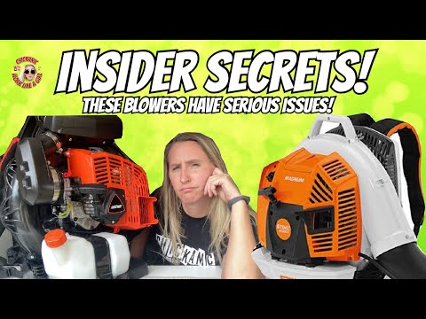 Mechanic TELLS ALL! Everything wrong with the Echo PB-9010 and Stihl BR800 backpack blowers.