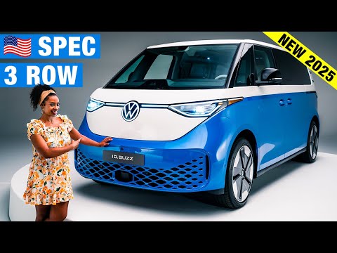 2025 Volkswagen ID. Buzz First Look | America Finally Gets Our Bus | Interior, Range &amp; More!