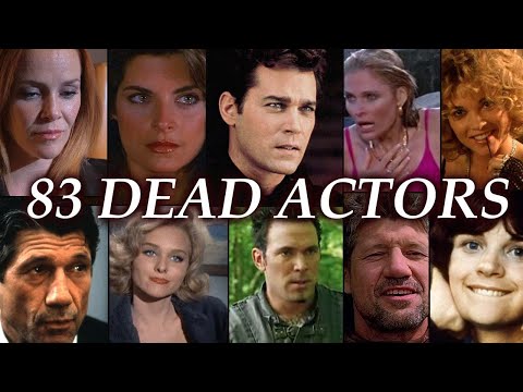 83 Dead Actors in the Last 13 Months. Did you know that they are no more