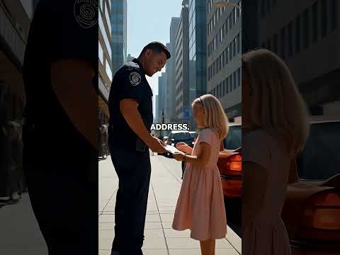 Police Officer&#039;s Surprise Changes Everything for Girl! #lifelessons