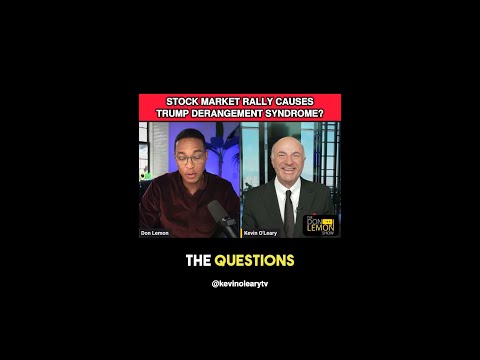 STOCK MARKET RALLY CAUSES TRUMP DERANGEMENT SYNDROME? #shorts