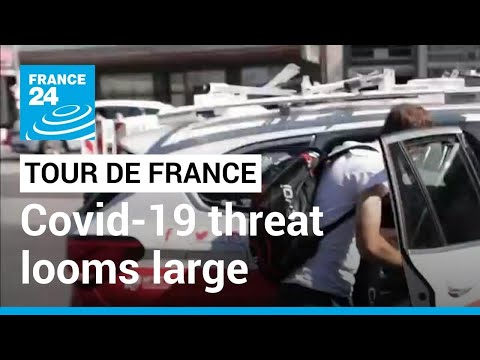 Covid-19 threat looms large on the Tour de France peloton • FRANCE 24 English