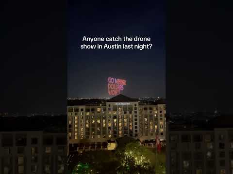 Bitcoin Drone Show in Austin BLEW My Mind! 🤯