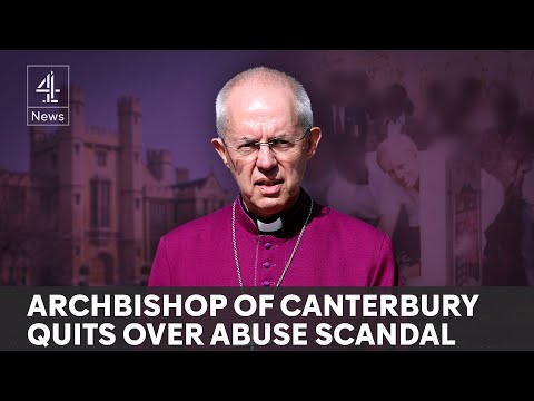 Archbishop of Canterbury resigns over church abuse scandal