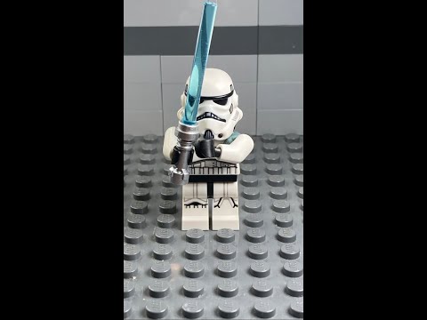 When Stormtroopers Find A Lightsaber | A Lego Star Wars Stop Motion