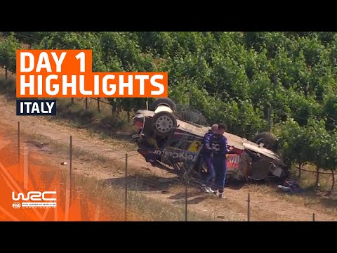 Day 1 Highlights | WRC Rally Italia Sardegna 2025
