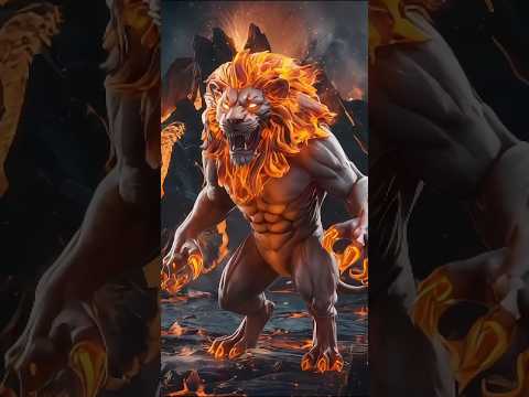 FURY MODE Lion Takes On Fire Ring In EPIC Battle!