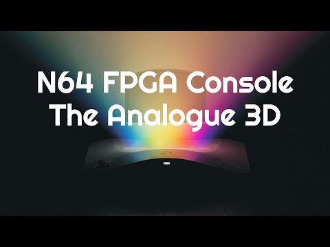 Analogue Announces N64 FPGA Console The Analogue 3D