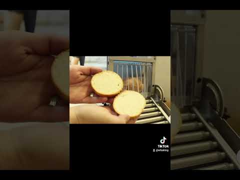 Hinge Cut Slicer For Bread and Rolls | Horizontal Slicer Bakery Equipment | KRUMBEIN x Erika Record