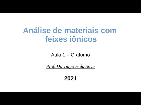 Aula 1 - O átomo