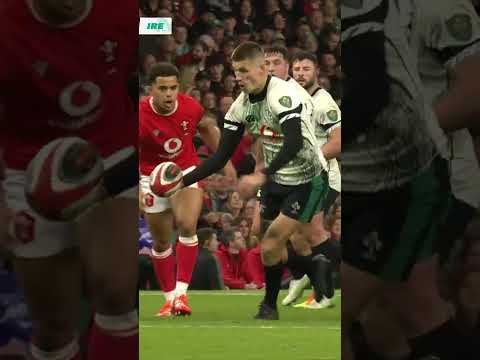 Fabulous feet from the Irish Rugby star, Sam Prendergast!