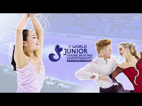 Next generation ready to shine in Calgary 🤩 | ISU World Junior FS Championships | #WorldJFigure