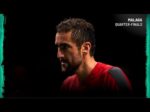 Marin Čilić v Pablo Carreño Busta | Croatia v Spain | Davis Cup Final 8 QF Highlights