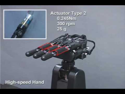 High-speed multifingered hand (UT/HDS hand) (IEEE/RSJ IROS 2003)