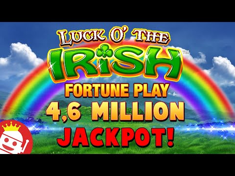 💰 UK PLAYER TRIGGERS £4.6M JACKPOT ON LUCK O&#039; THE IRISH FORTUNE PLAY!