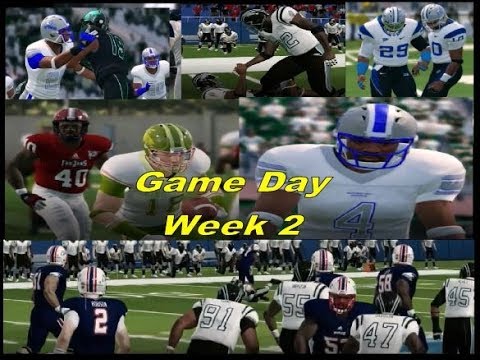 NCAA 14 Team Builder Game Day Week 2