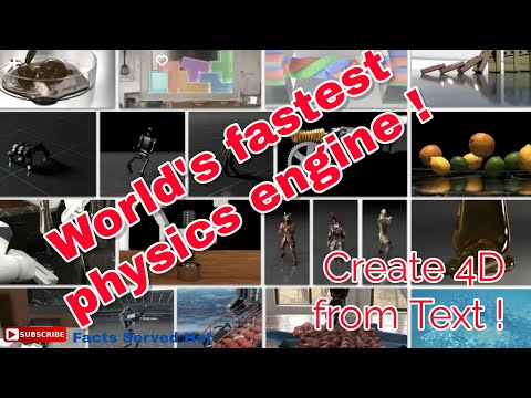 World&#039;s fastest physics engine unveiled. Genesis: A Revolution in Physics Simulation. And its FREE!