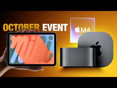 Apple&#039;s October Event: New iPad Mini and Redesigned M4 Macs!