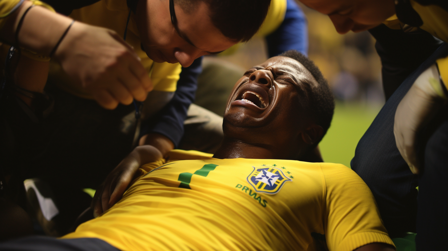Vinicius sufre contratiempo en el encuentro de la selección de Brasil