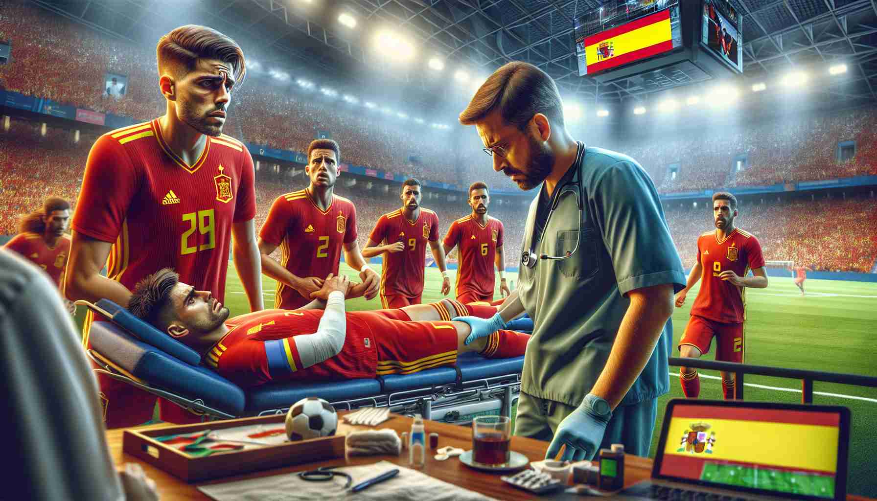 Khởi đầu khó khăn của Tây Ban Nha tại Nations League với cầu thủ chủ chốt chấn thương