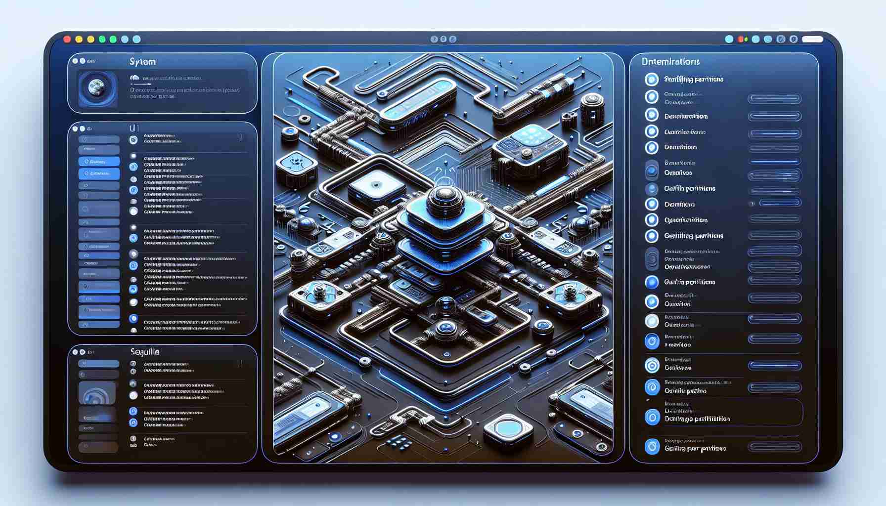 Generate an image that portrays a high-definition visual interpretation of a system for streamlining permissions specifically for users of macOS Sequoia. The image should include the detailed MacOS UI, with screens, panels, or dialogs appearing realistic and highly detailed, demonstrating the process of granting and simplifying permissions on the operating system.