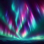 Realistic high-definition image of captivating auroras presenting a spectacular light show across the skies globally. The atmospheric phenomena are captured with their varying hues - deep greens, vibrant pinks, scintillating purples, and radiant blues, which dances in the night sky, offering a mesmerizing spectacle enjoyed by stargazers worldwide.