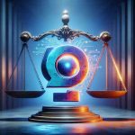 A high-definition, realistic image that visually represents the concept of concerns regarding the future of a major technology company's artificial intelligence initiatives amid antitrust proceedings. This could be represented symbolically, perhaps through the image of a stylized, futuristic AI symbol in foreboding colors, looming over a balance scale representing justice, within a setting that conveys a sense of tension and uncertainty.