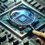 A very high-definition, photo-realistic image representing the insight into the world of revolutionary chipsets. The image should depict an advanced microchip with a magnifying glass over it, representing scrutiny. The magnifying glass should reveal intricate details of electronic parts and circuits, symbolizing hidden aspects or secrets of chip manufacturing. The atmosphere should be mysterious and informative with a sense of exploration and discovery. Please include a heading on top of the image saying 'Revolutionary Chipset Insights: What Chip Manufacturers Aren’t Telling You!'