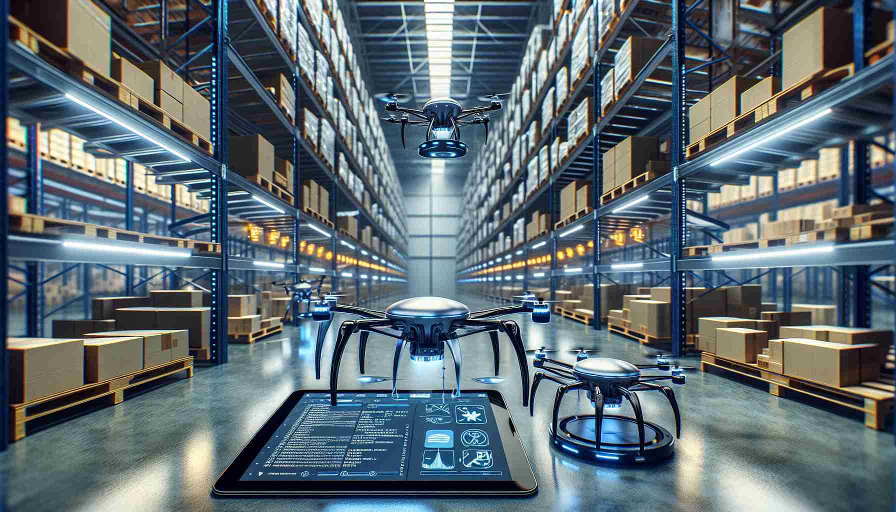 Revolutionizing Warehouse Efficiency! Discover the Future of Drones. 