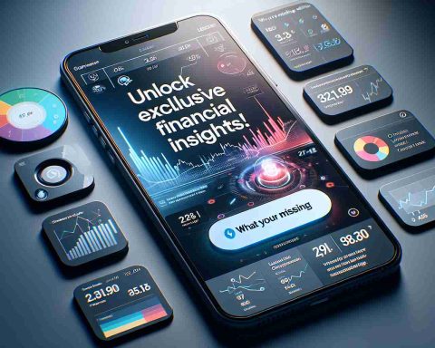 An ultra-high-definition realistic image of a computer or mobile device screen with a finance application open. The application displays a button or call-to-action reading 'Unlock Exclusive Financial Insights!'. Surrounding elements may include a colorful chart or graph of financial data, widgets tracking stock market performance, and brief snippets of financial news. The application has a modern, elegant design with a minimalist interface. The statement 'What You’re Missing May Surprise You' appears as a teasing hint or suggestion, urging the viewer to explore the financial insights available.