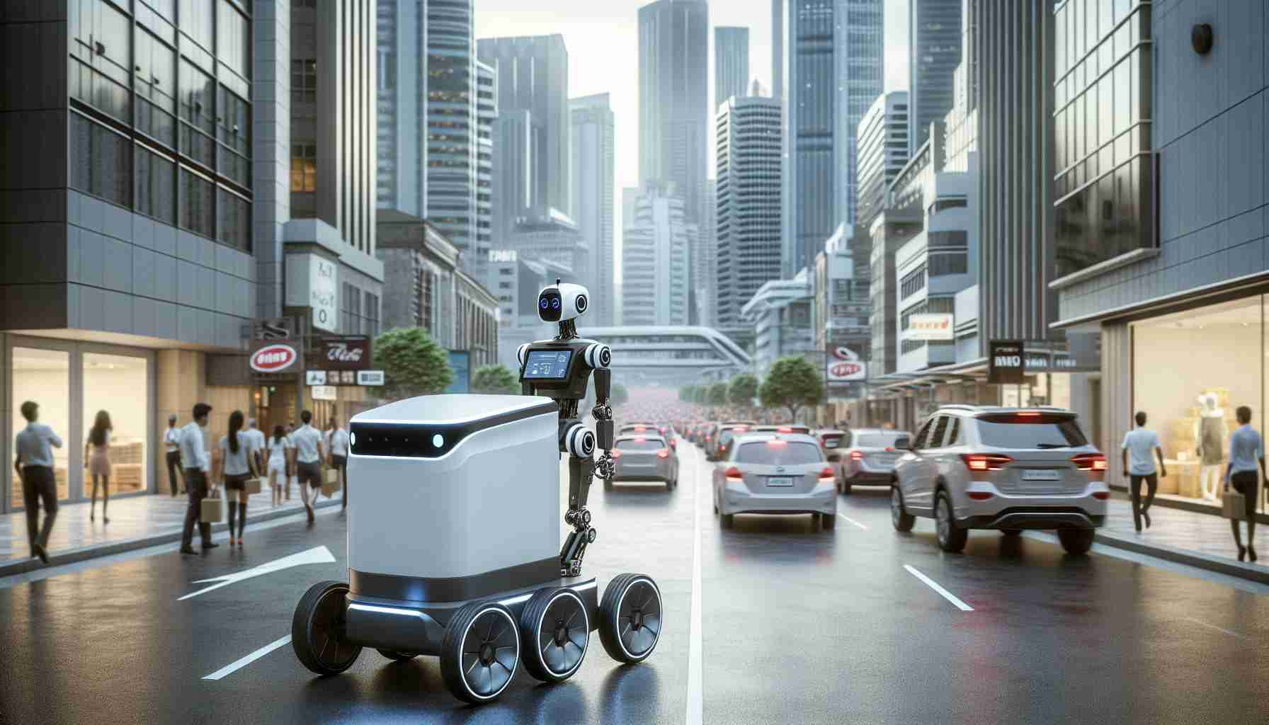 The Future of Automation: Meet Pudu D9! Revolutionizing Delivery Services! 