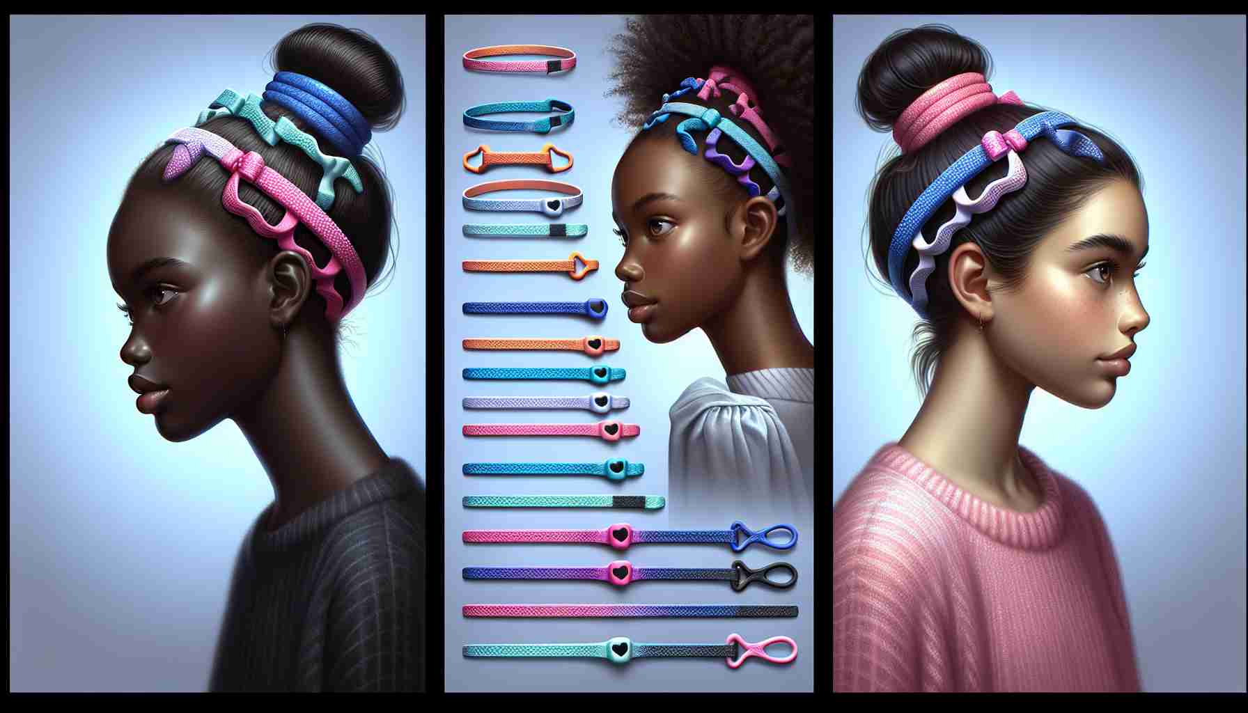 The Future of Rubber Bands for Girls! Smart Accessories Revolutionize Hair Care. 