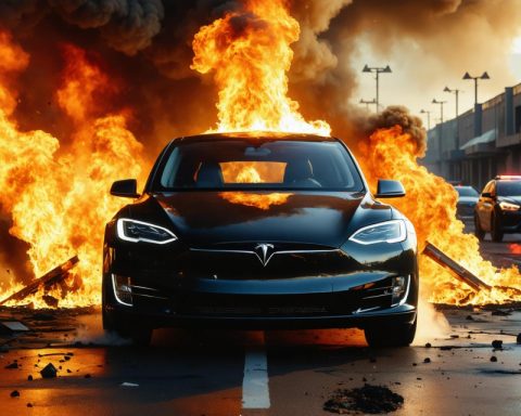Chaos, Flames, and Arrests: Tesla’s Tumultuous Week Sparks a National Debate Chaos, Flames, and Arrests: Tesla’s Tumultuous Week Sparks a National Debate