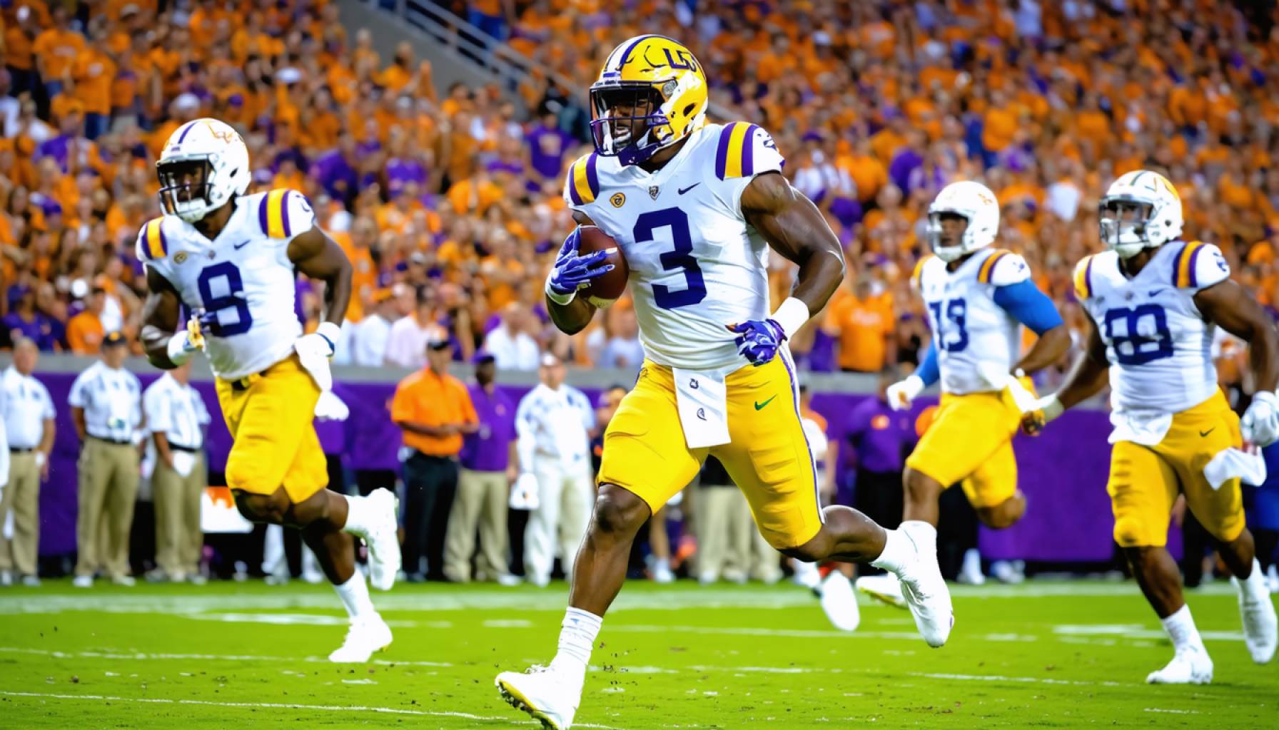 The LSU Tigers Overwhelm the Longhorns in a Thrilling SEC Showdown