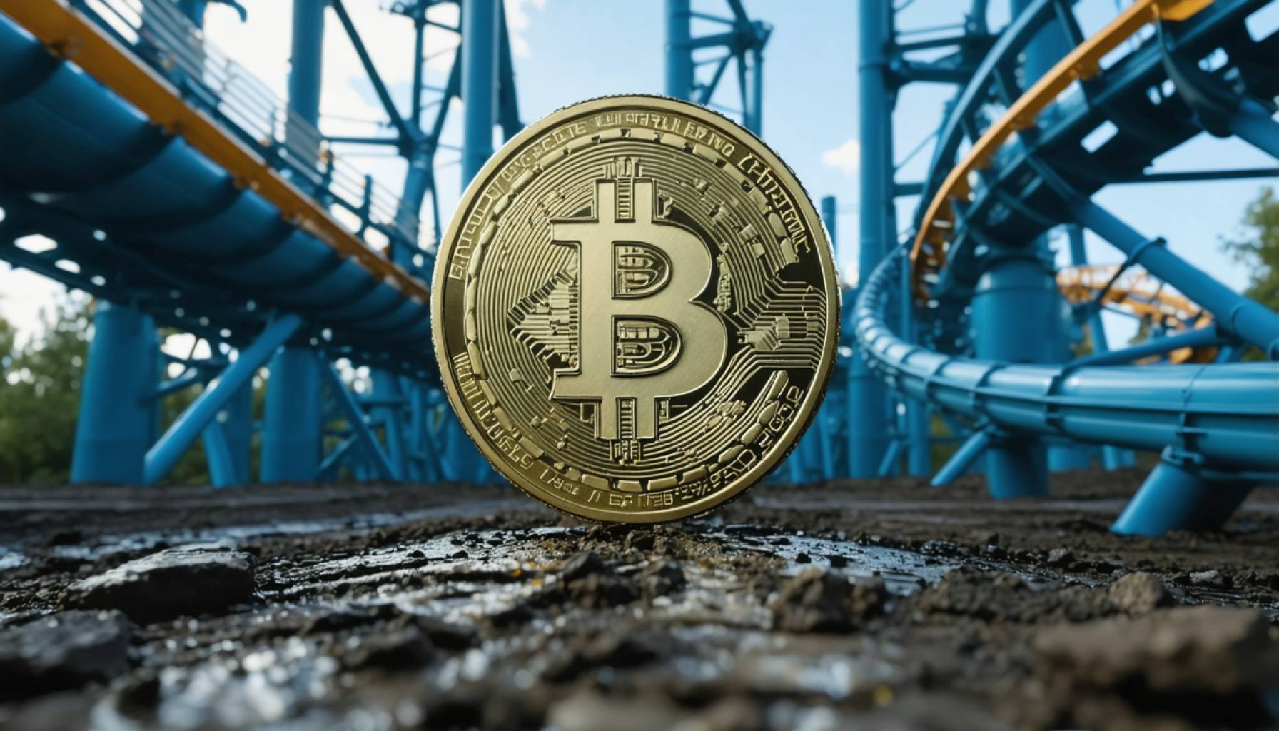 The Bitcoin Rollercoaster: Can Investors Hang On as Crypto Giants Clash at Crossroads?