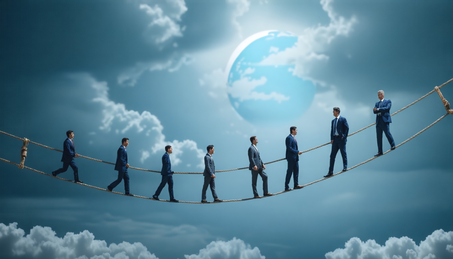 市场的紧绳行走：全球贸易紧张局势如何塑造科技和经济的未来 