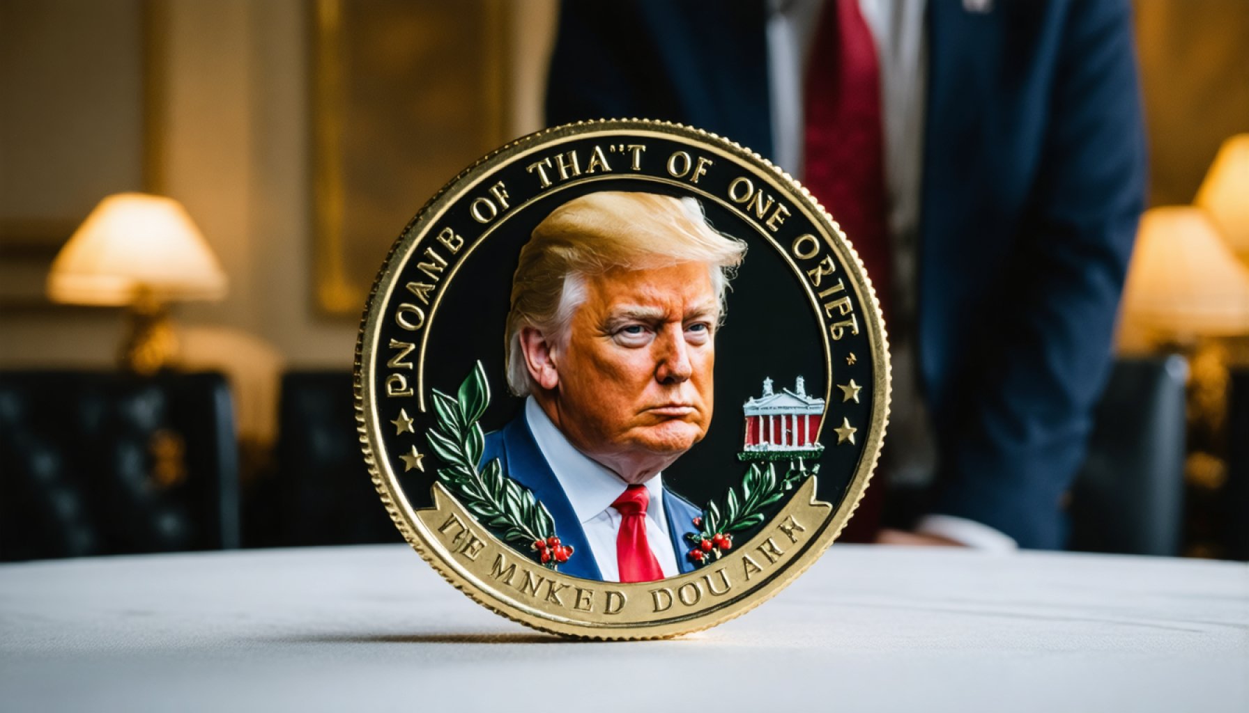 Moneta $TRUMP: Jak jedno zaproszenie na kolację wysłało memową monetę w górę 