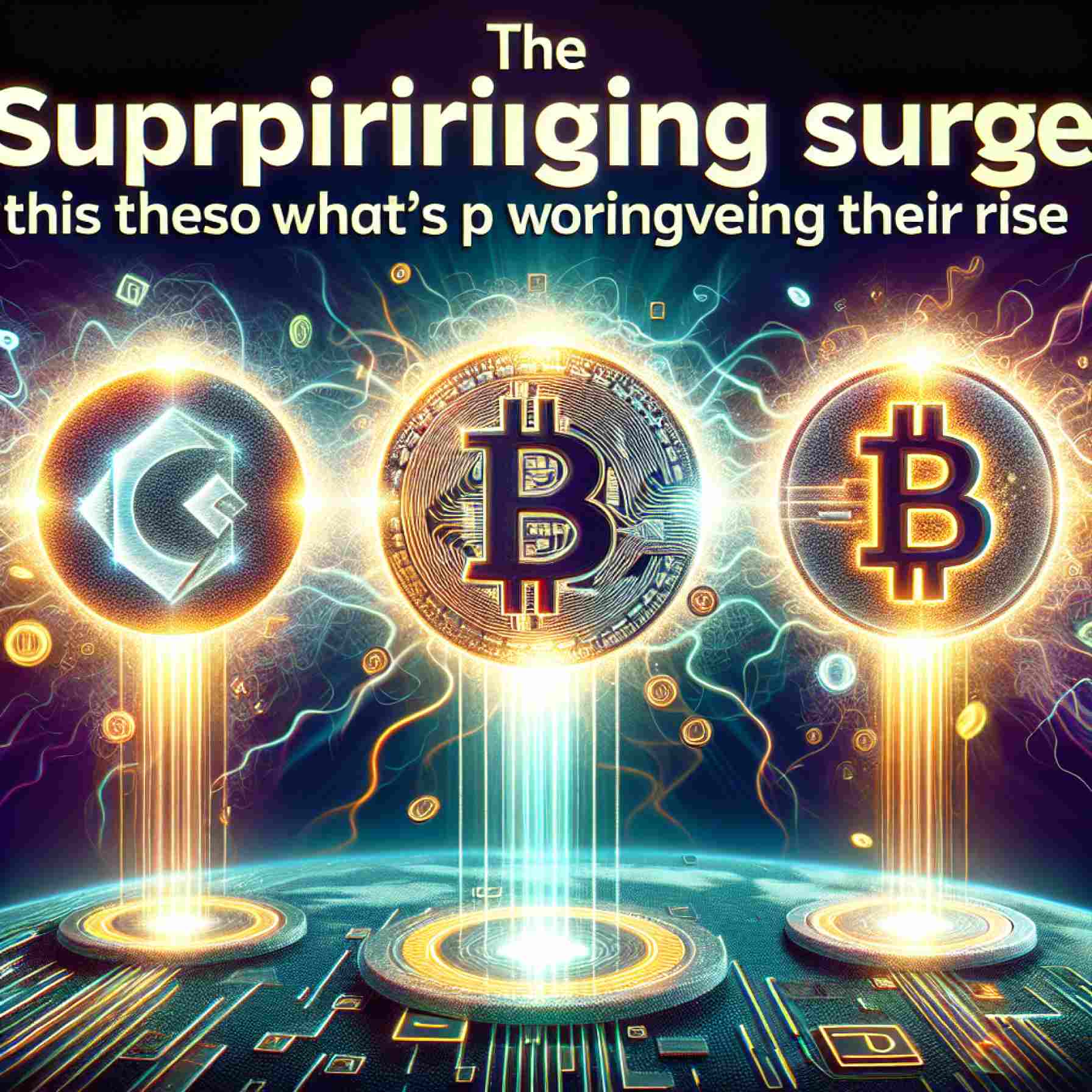 The Surprising Surge of These 4 Cryptocurrencies: Discover What’s Powering Their Rise